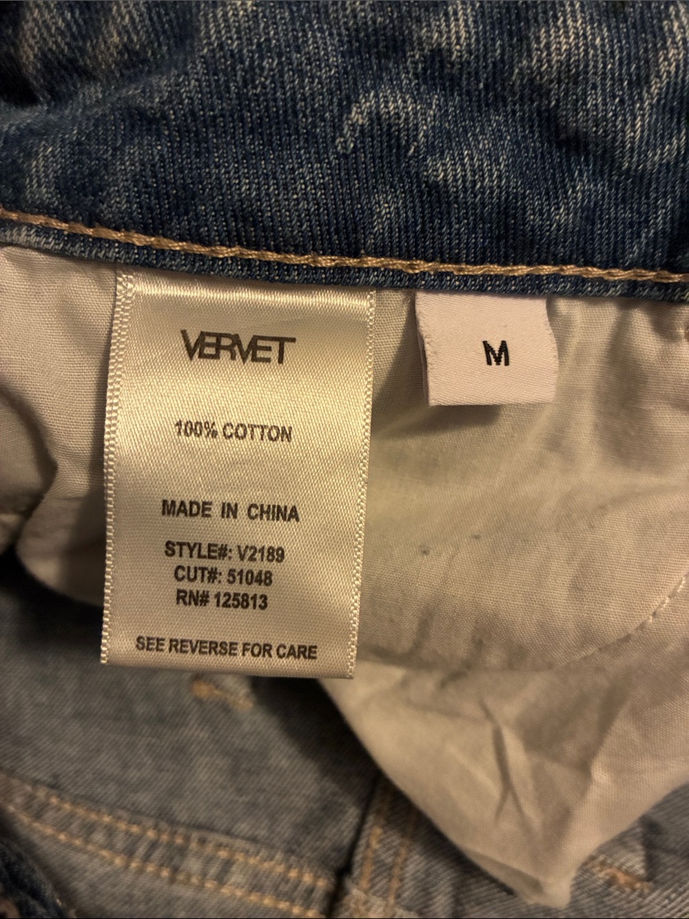 Vervet Ledro High Rise Bermuda shorts -size medium - Picture 3 of 5
